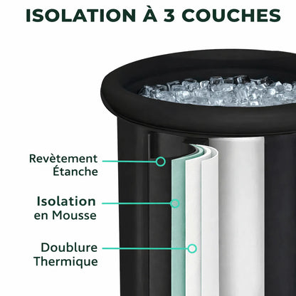 Bain Froid Portable pour Récupération Musculaire